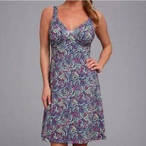 Patagonia Women's Minette Cutout Sleeveless Athletic L Dress Multicolor Outdoors